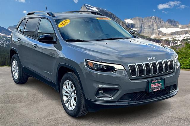 used 2022 Jeep Cherokee car, priced at $23,481