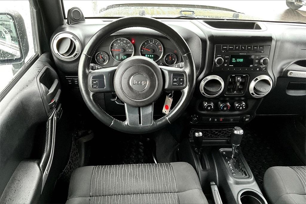 used 2011 Jeep Wrangler Unlimited car, priced at $16,336