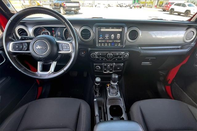 used 2022 Jeep Wrangler Unlimited car, priced at $32,352