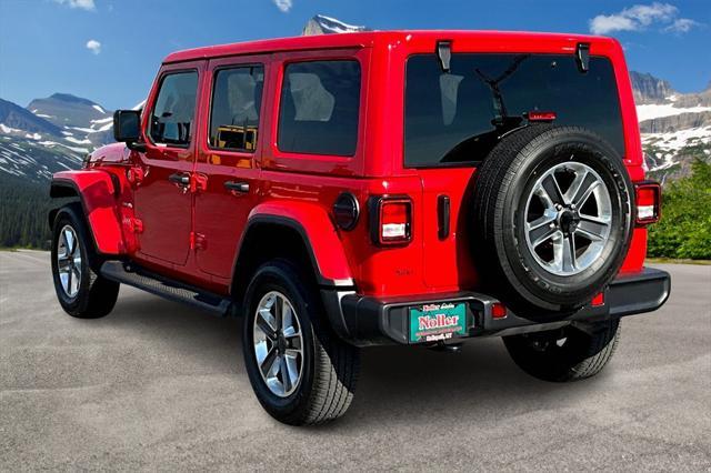 used 2022 Jeep Wrangler Unlimited car, priced at $32,352