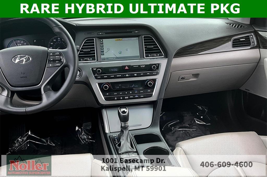 used 2017 Hyundai Sonata Hybrid car, priced at $15,731