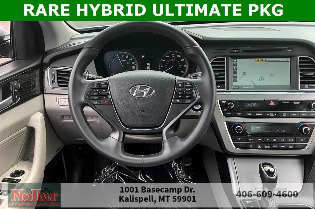 used 2017 Hyundai Sonata Hybrid car, priced at $15,731