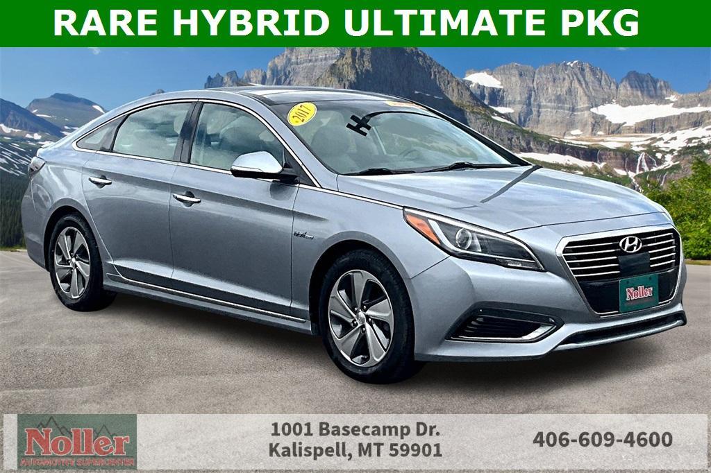 used 2017 Hyundai Sonata Hybrid car, priced at $15,731