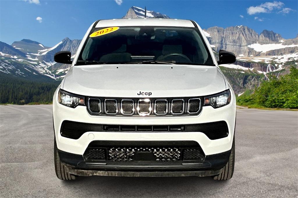 used 2022 Jeep Compass car, priced at $16,795