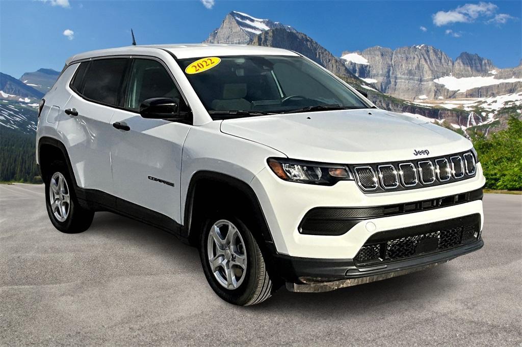 used 2022 Jeep Compass car, priced at $16,795