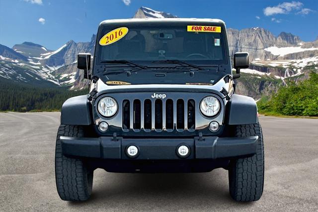 used 2016 Jeep Wrangler Unlimited car, priced at $24,994