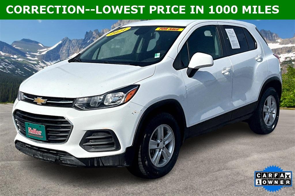 used 2021 Chevrolet Trax car, priced at $12,998