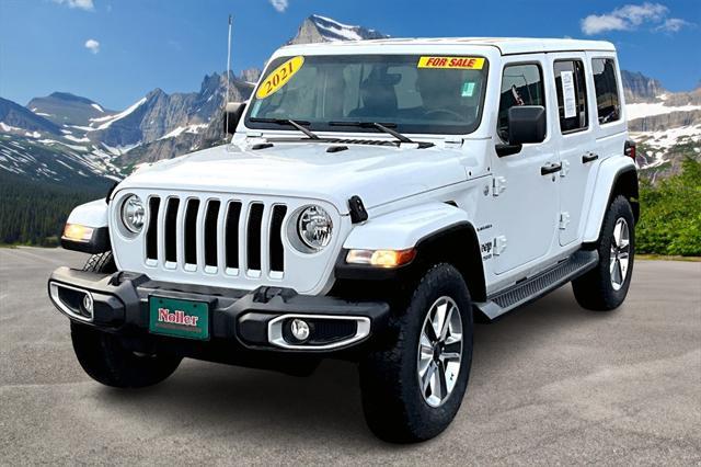 used 2021 Jeep Wrangler Unlimited car, priced at $33,971