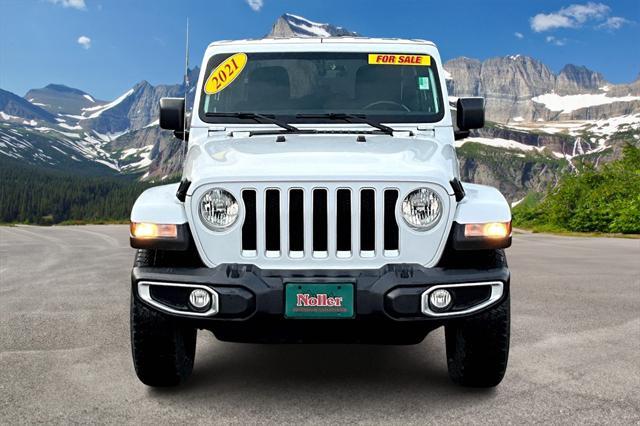 used 2021 Jeep Wrangler Unlimited car, priced at $33,971