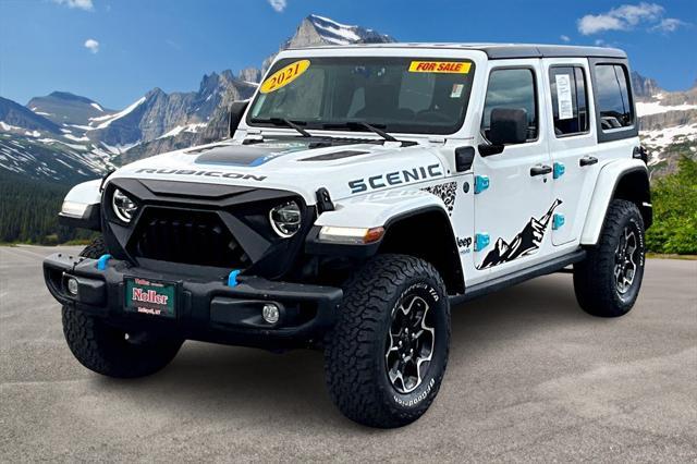 used 2021 Jeep Wrangler Unlimited car, priced at $37,772