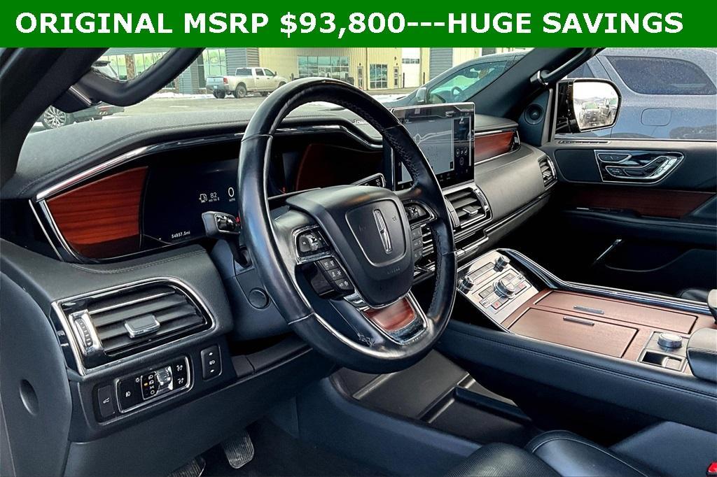 used 2023 Lincoln Navigator car, priced at $50,000