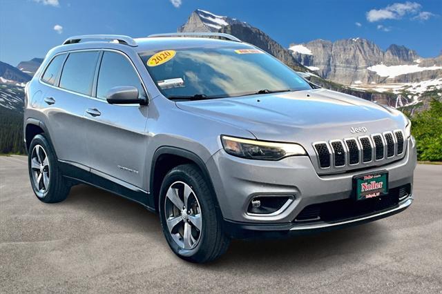 used 2020 Jeep Cherokee car, priced at $18,264