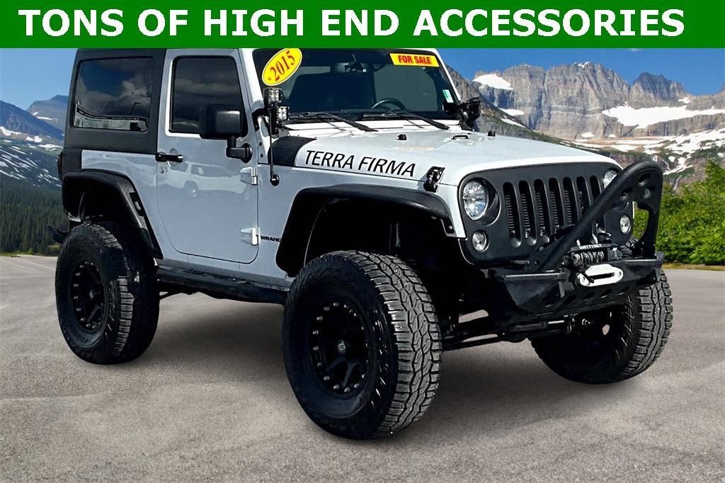 used 2015 Jeep Wrangler car, priced at $19,999
