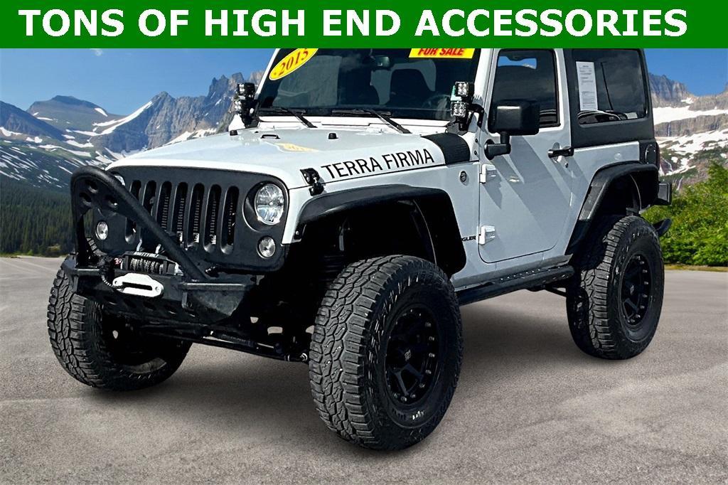 used 2015 Jeep Wrangler car, priced at $19,999