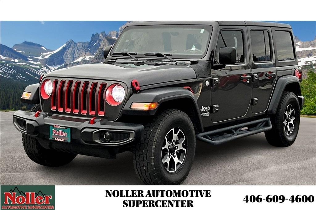 used 2018 Jeep Wrangler Unlimited car, priced at $22,202