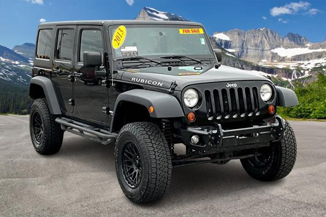 used 2013 Jeep Wrangler Unlimited car, priced at $14,994