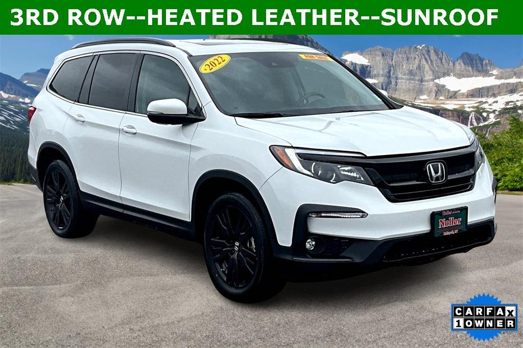 used 2022 Honda Pilot car, priced at $32,500