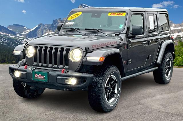 used 2020 Jeep Wrangler Unlimited car, priced at $34,999