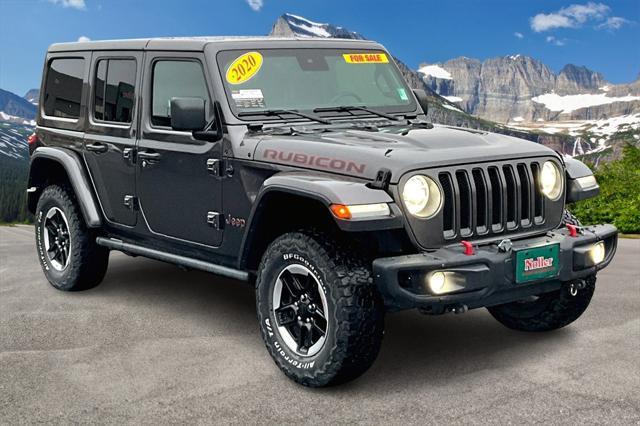 used 2020 Jeep Wrangler Unlimited car, priced at $34,685