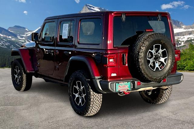 used 2021 Jeep Wrangler Unlimited car, priced at $31,187