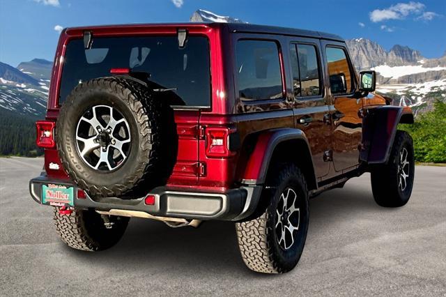 used 2021 Jeep Wrangler Unlimited car, priced at $31,187