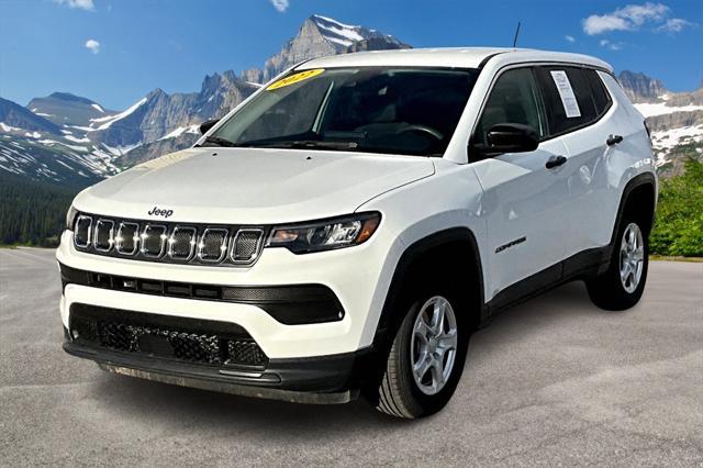 used 2022 Jeep Compass car, priced at $17,775