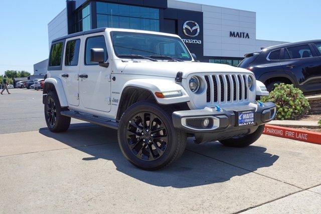 used 2023 Jeep Wrangler 4xe car, priced at $27,971