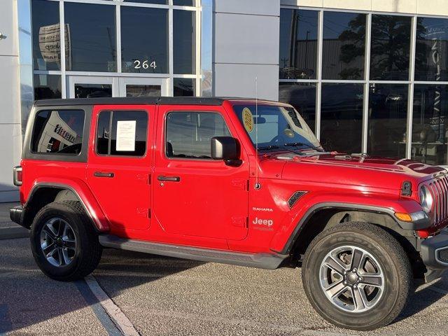used 2020 Jeep Wrangler Unlimited car, priced at $26,985