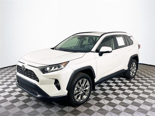 used 2021 Toyota RAV4 car, priced at $31,000