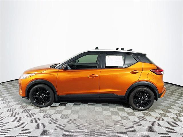 used 2023 Nissan Kicks car, priced at $19,200