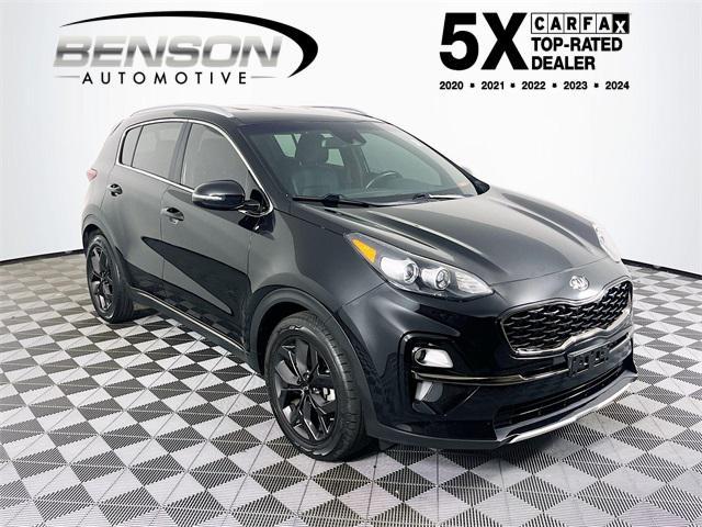 used 2021 Kia Sportage car, priced at $16,900