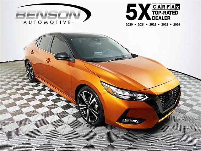 used 2021 Nissan Sentra car, priced at $19,700