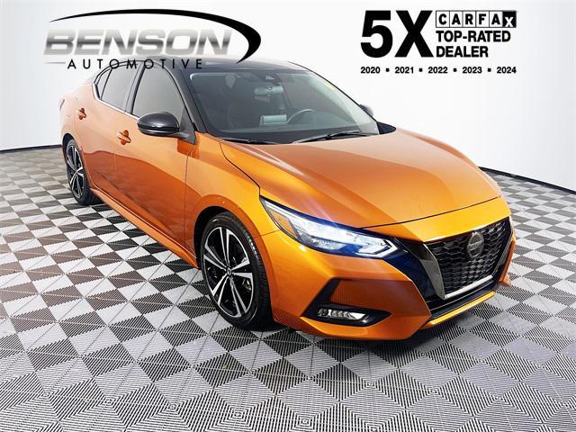 used 2021 Nissan Sentra car, priced at $20,400