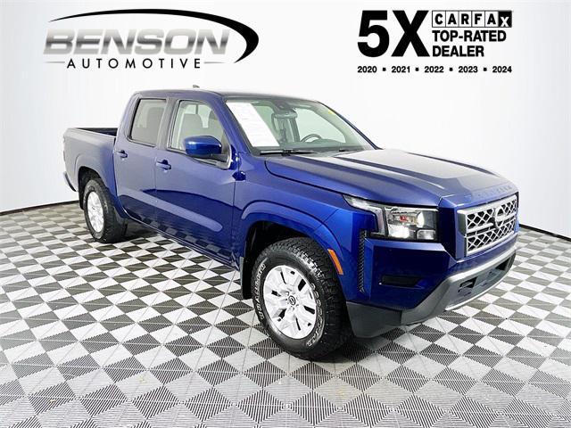 used 2022 Nissan Frontier car, priced at $24,500