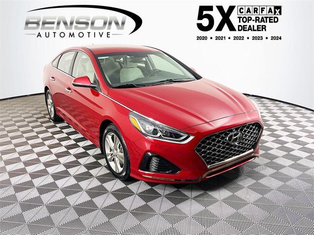 used 2019 Hyundai Sonata car, priced at $14,000
