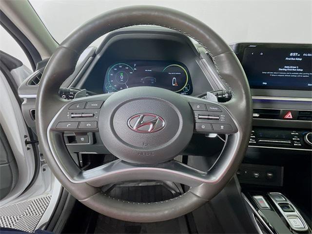 used 2023 Hyundai Sonata Hybrid car, priced at $27,400