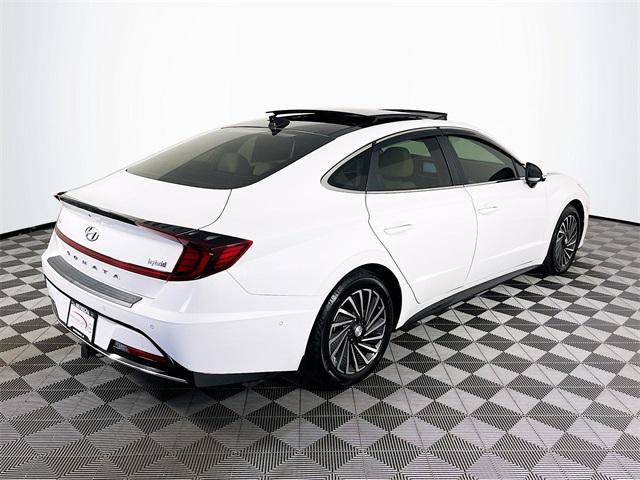 used 2023 Hyundai Sonata Hybrid car, priced at $27,400