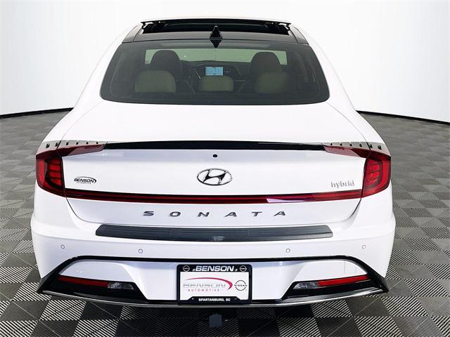 used 2023 Hyundai Sonata Hybrid car, priced at $27,400