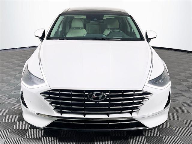 used 2023 Hyundai Sonata Hybrid car, priced at $27,400