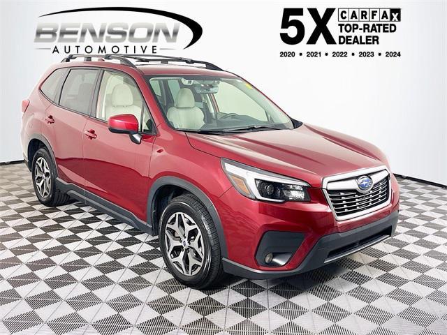 used 2021 Subaru Forester car, priced at $18,500