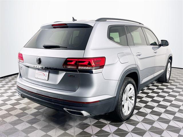 used 2021 Volkswagen Atlas car, priced at $20,000