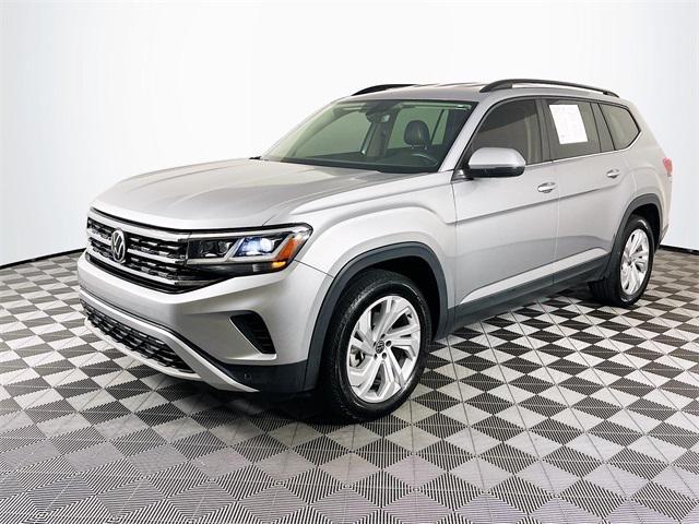 used 2021 Volkswagen Atlas car, priced at $20,000