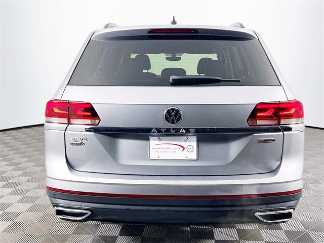 used 2021 Volkswagen Atlas car, priced at $20,000