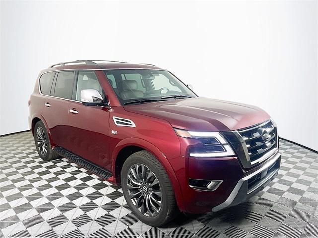 used 2022 Nissan Armada car, priced at $41,100