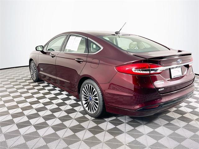 used 2017 Ford Fusion Energi car, priced at $12,300