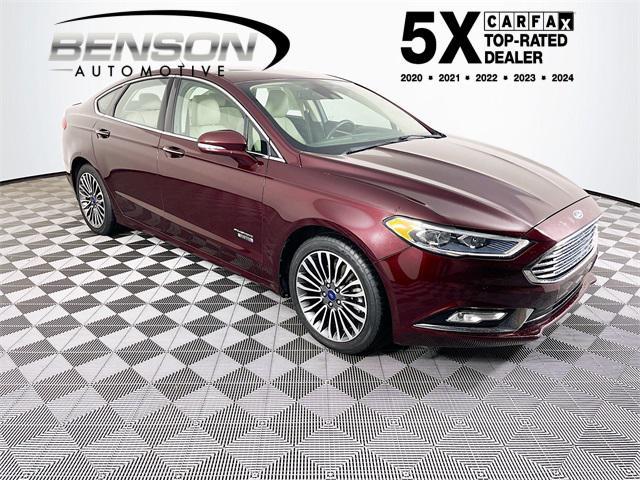 used 2017 Ford Fusion Energi car, priced at $12,300