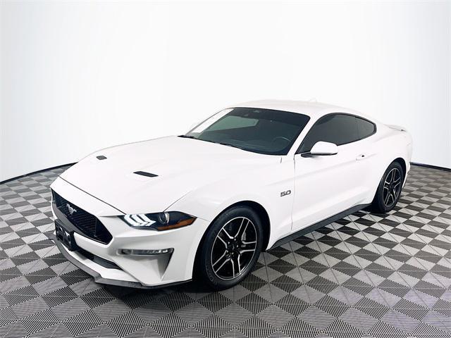 used 2021 Ford Mustang car, priced at $35,200