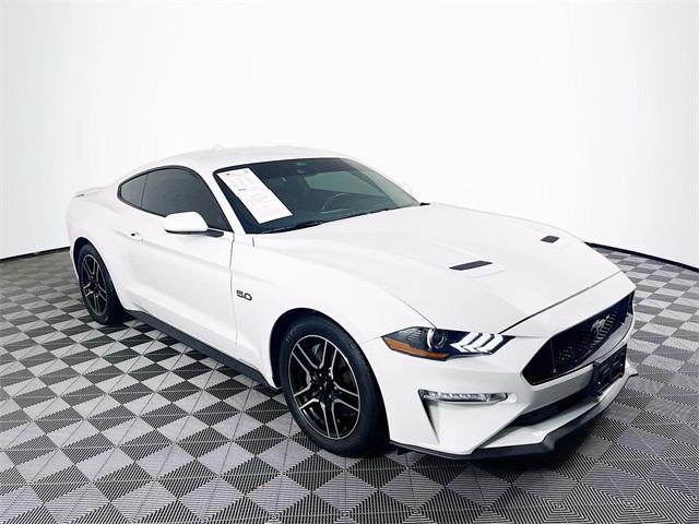 used 2021 Ford Mustang car, priced at $35,200