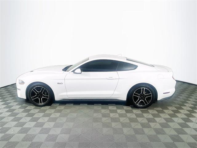 used 2021 Ford Mustang car, priced at $35,200