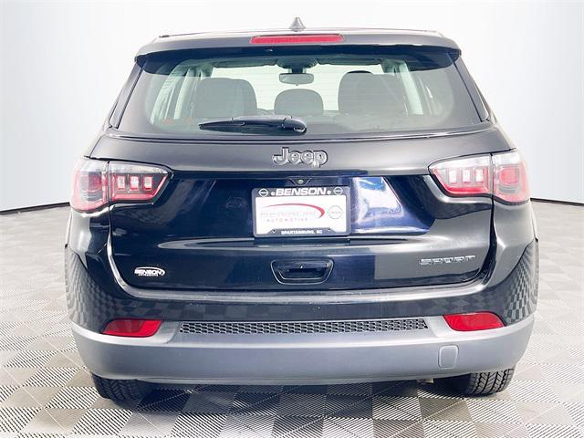 used 2021 Jeep Compass car, priced at $11,400